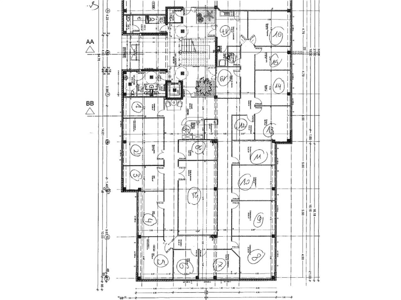Location bureaux 504 m² non divisibles