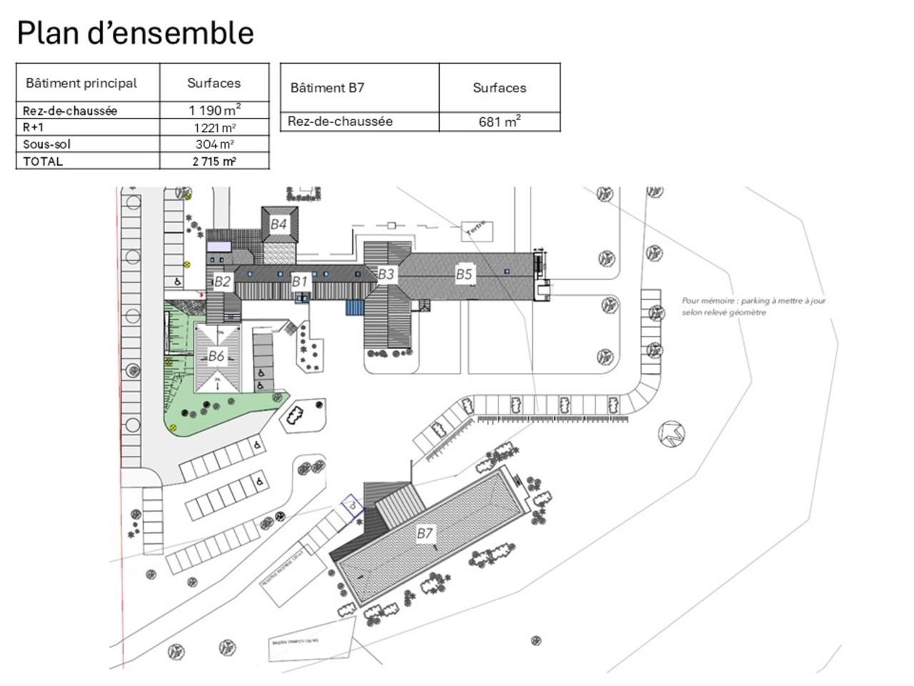 Vente entrepots 3396 m² non divisibles