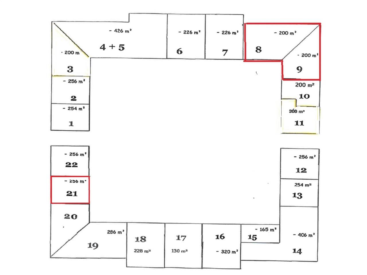 Location bureaux 330 m² divisibles à partir de 130 m²