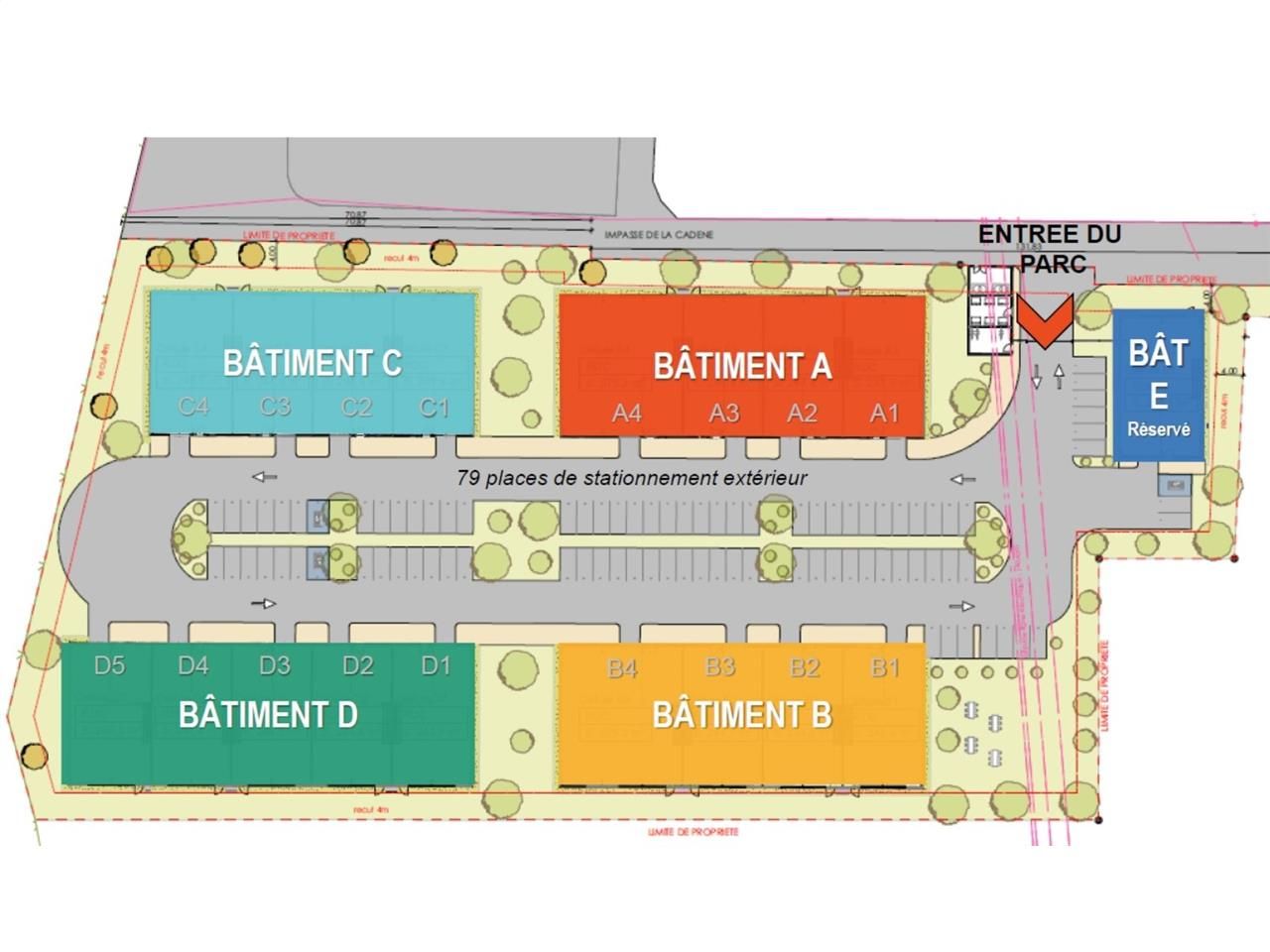 Location entrepots 5080 m² divisibles à partir de 300 m²