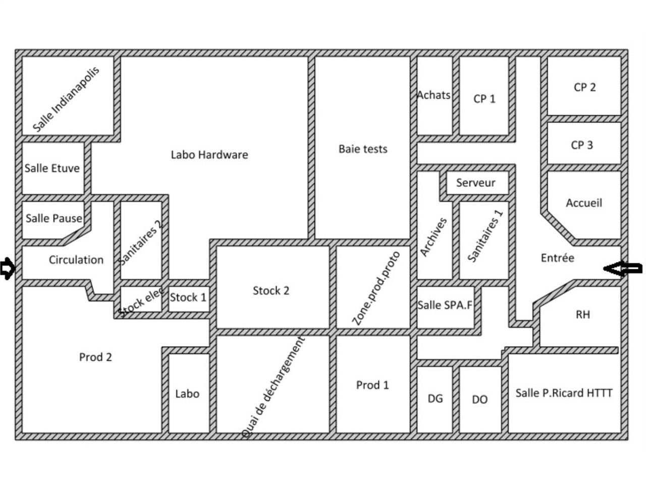 Location bureaux 1258 m² divisibles à partir de 512 m²