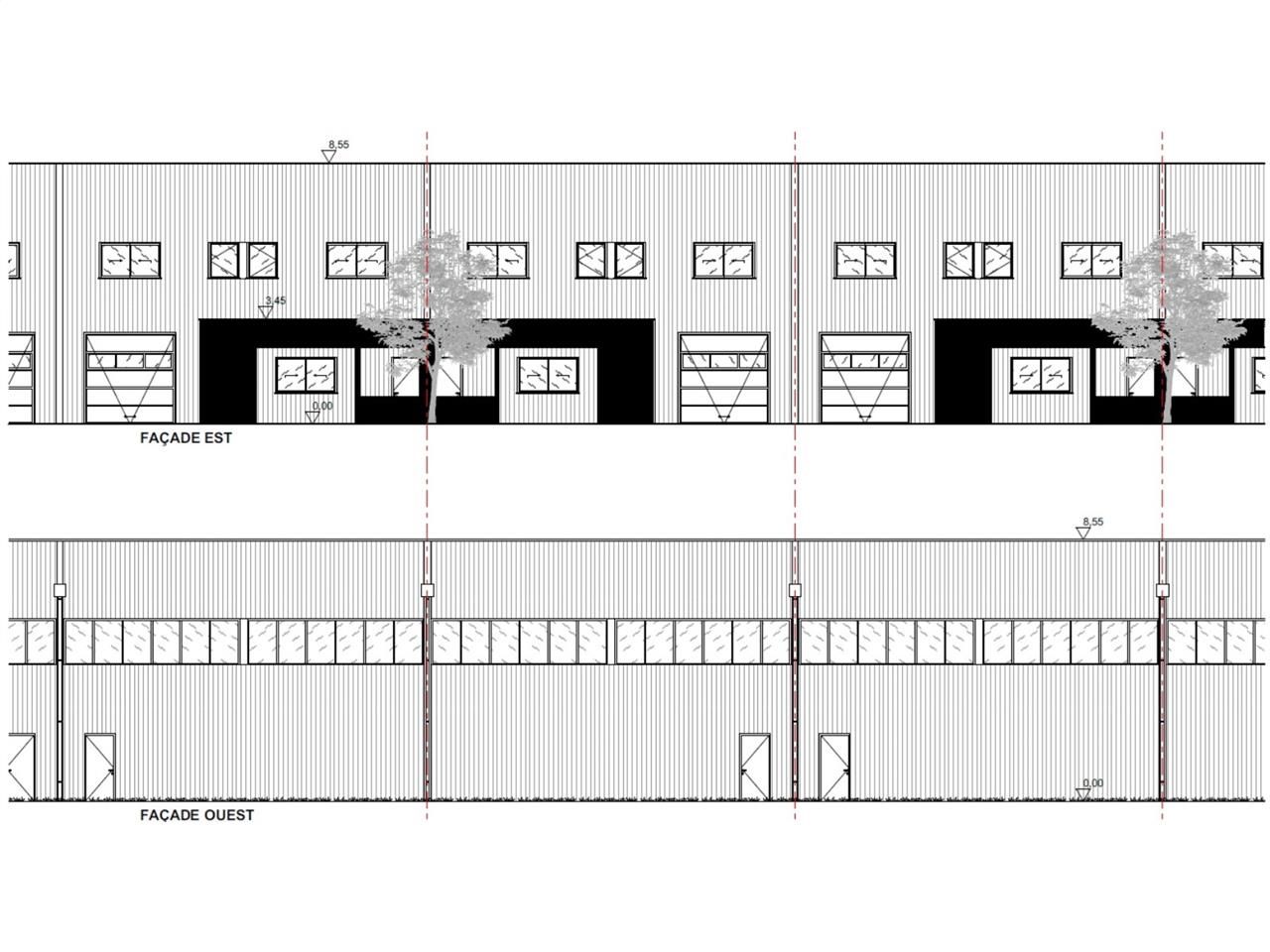 Location entrepots 2403 m² divisibles à partir de 267 m²