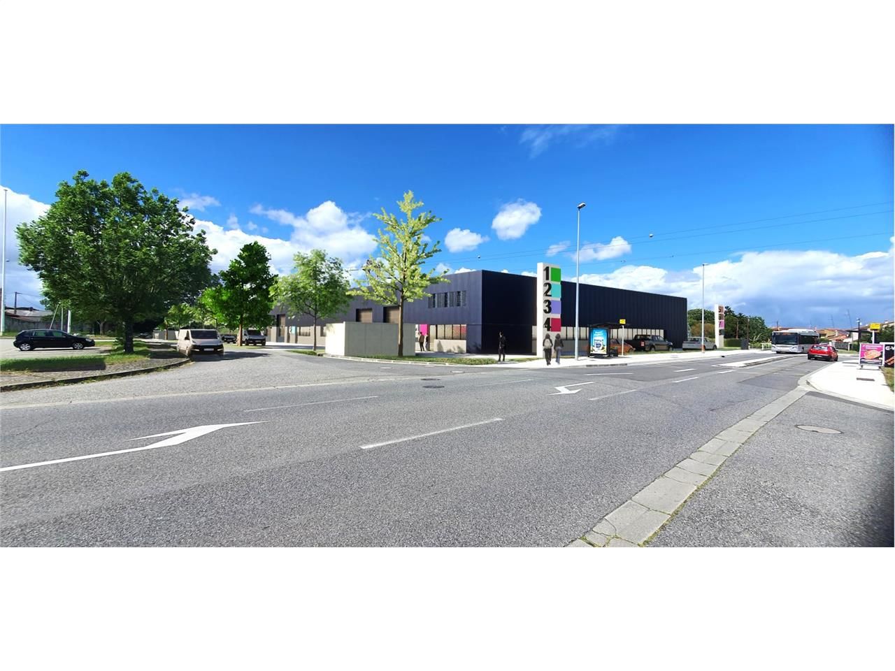 Bâtiment Mixte (Activité avec Bureaux) en cours d