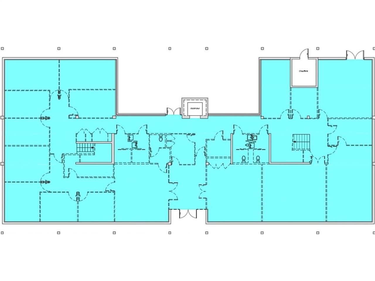 Location bureaux 1934 m² divisibles à partir de 580 m²