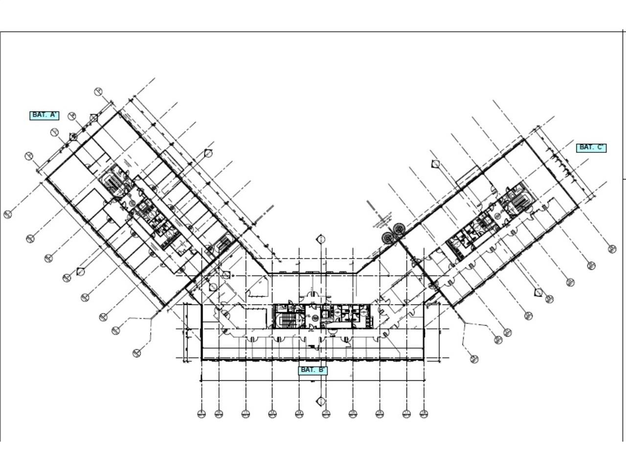 Location bureaux 383 m² non divisibles