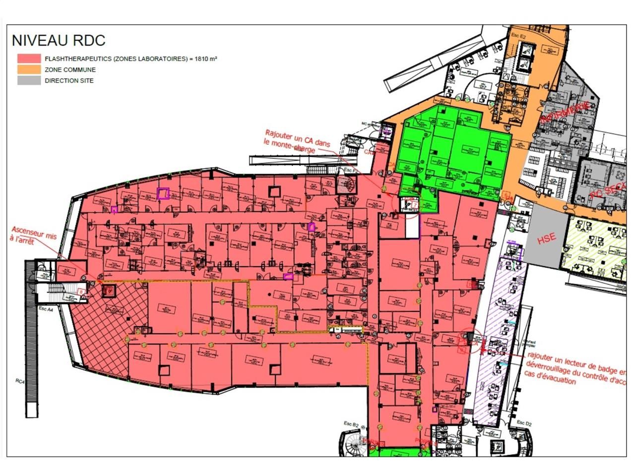 Location bureaux 3318 m² divisibles à partir de 275 m²