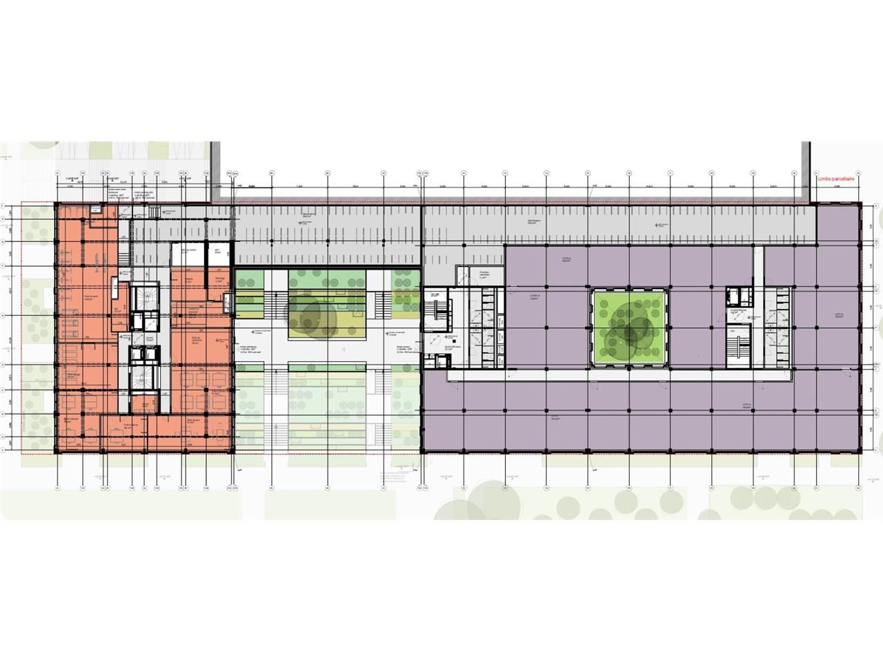Vente bureaux 6523 m² divisibles à partir de 92 m²