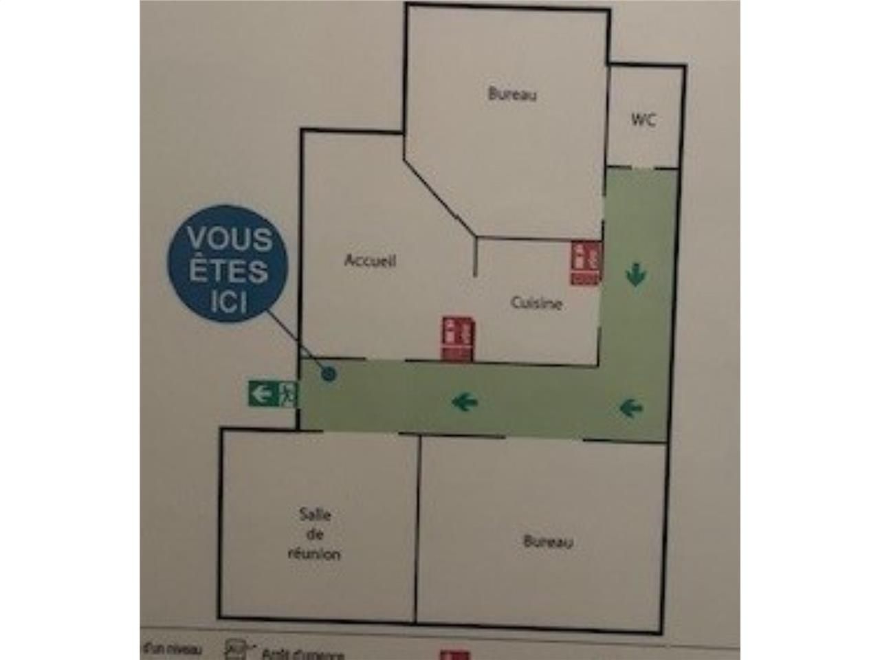 Vente bureaux 80 m² non divisibles