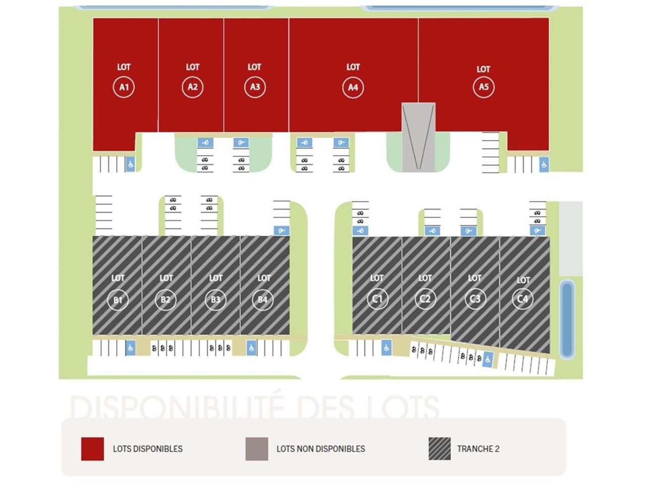 Location entrepots 10966 m² divisibles à partir de 577 m²