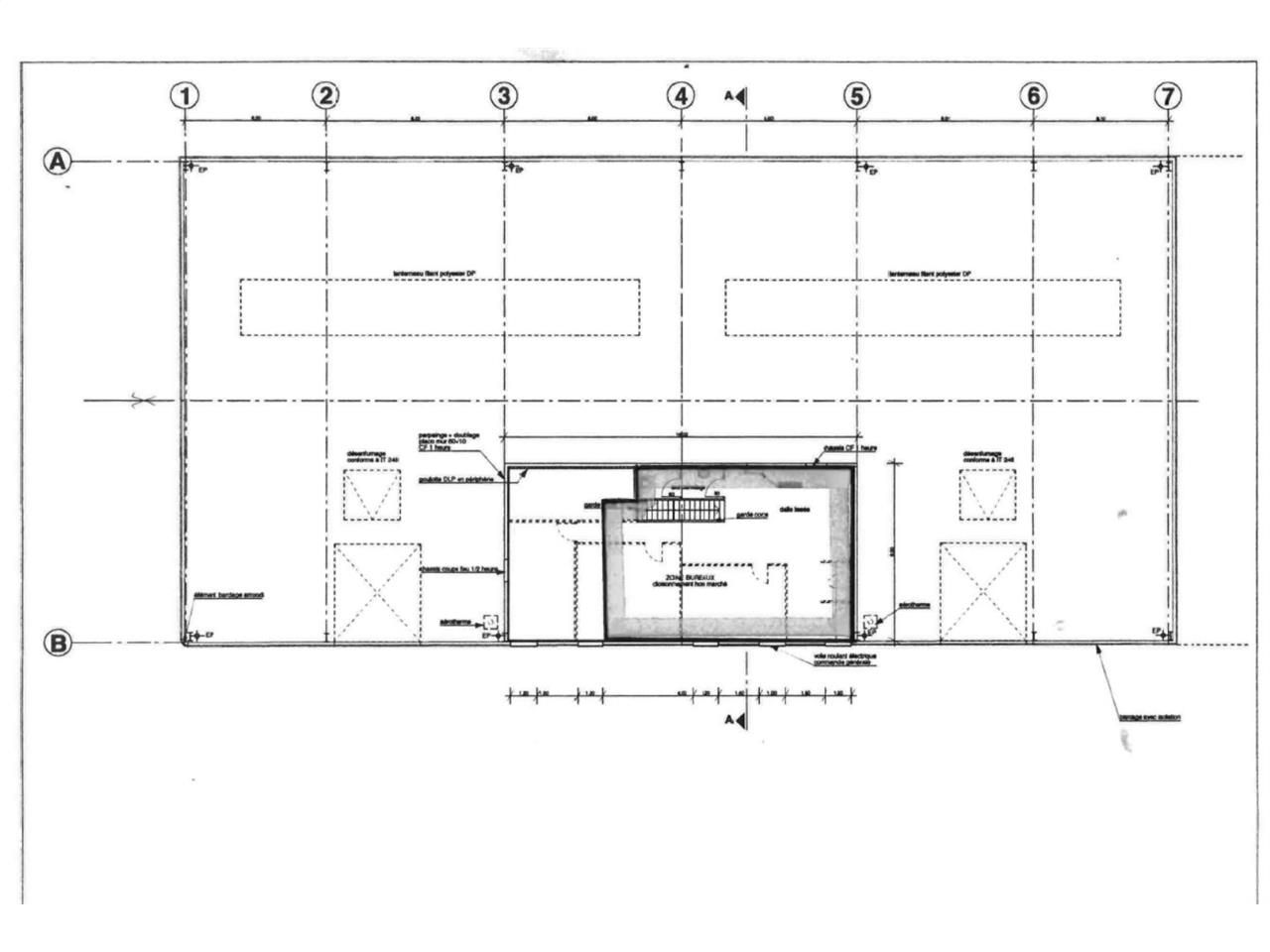 Location entrepots 682 m² non divisibles