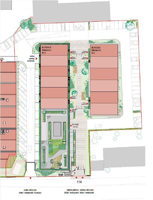 Location entrepots 1100 m² divisibles à partir de 400 m²
