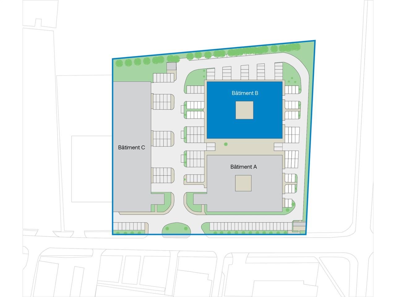 Location entrepots 2024 m² divisibles à partir de 386 m²