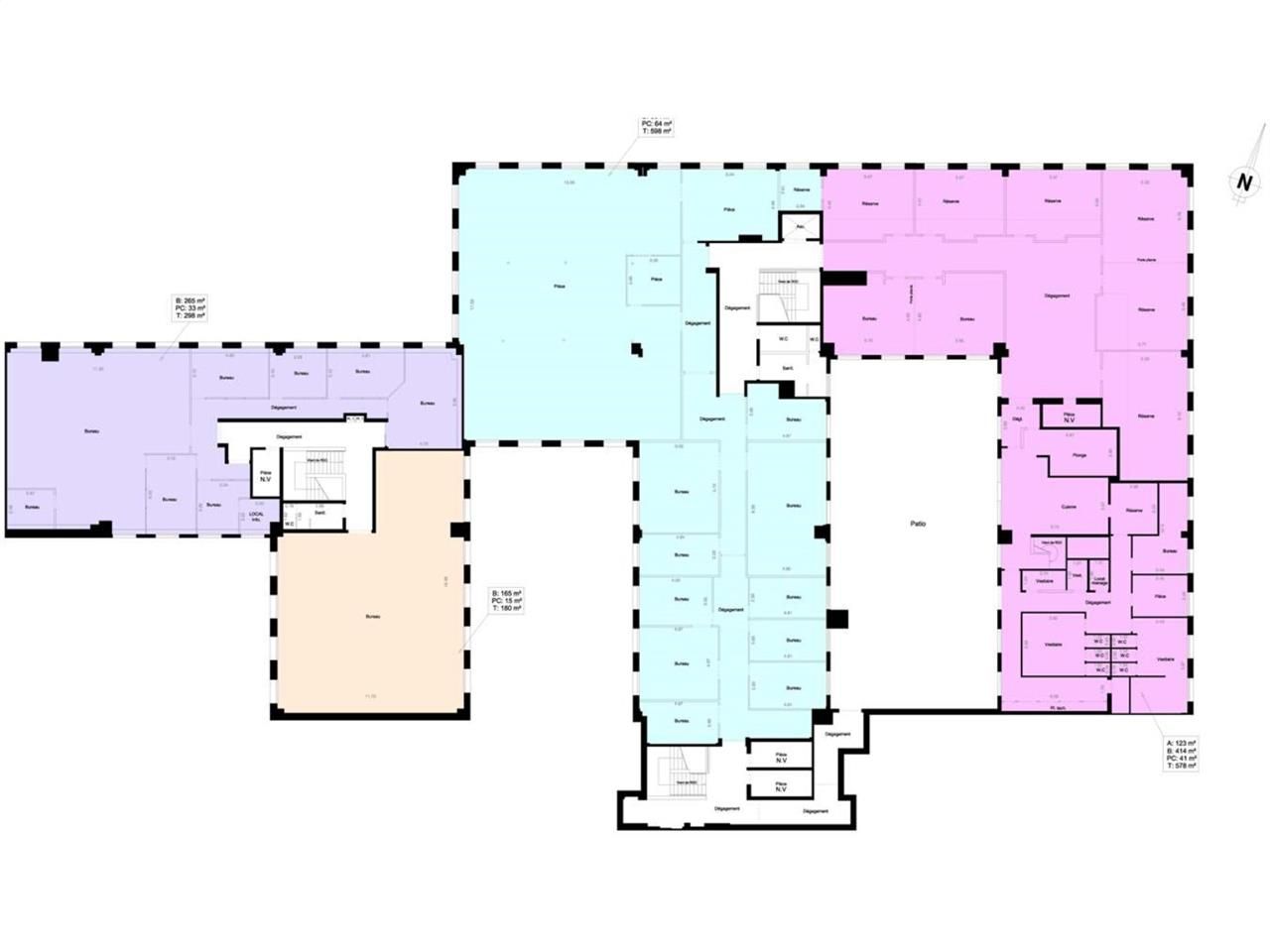 Location entrepots 3990 m² divisibles à partir de 1224 m²