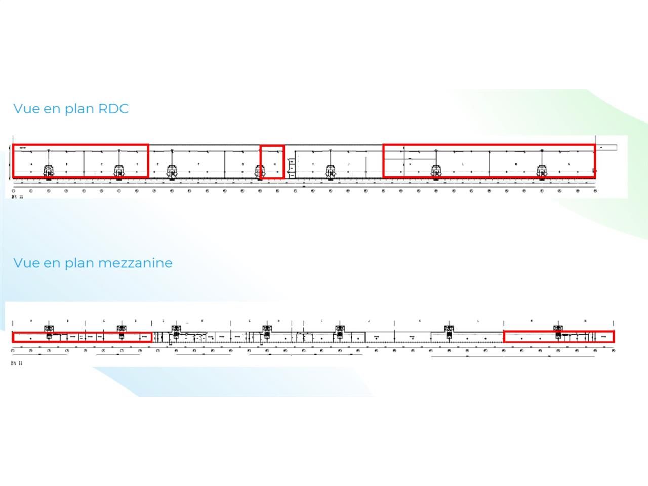 Location entrepots 4614 m² divisibles à partir de 250 m²