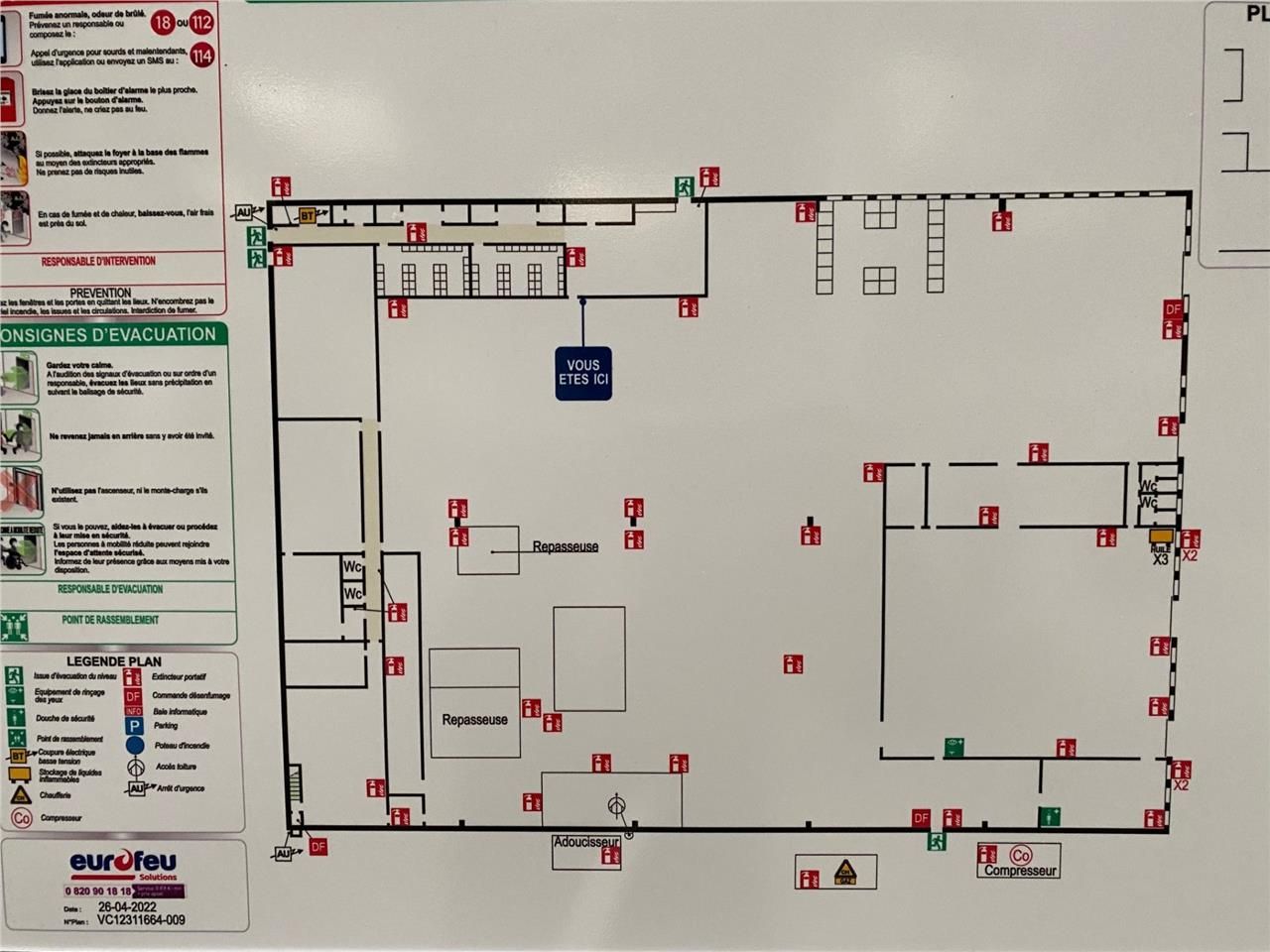 Location entrepots 3993 m² non divisibles