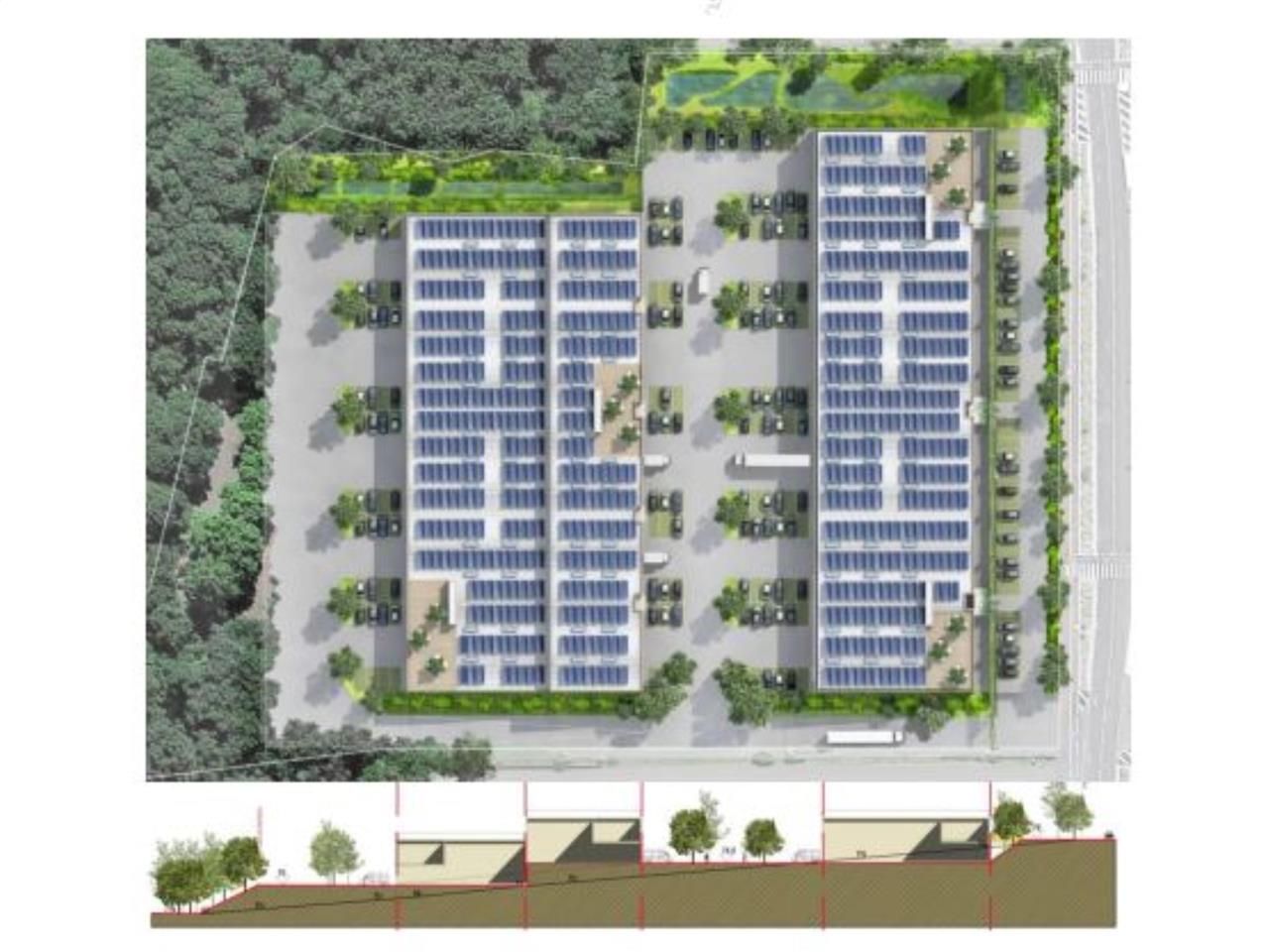 Location entrepots 4006 m² non divisibles