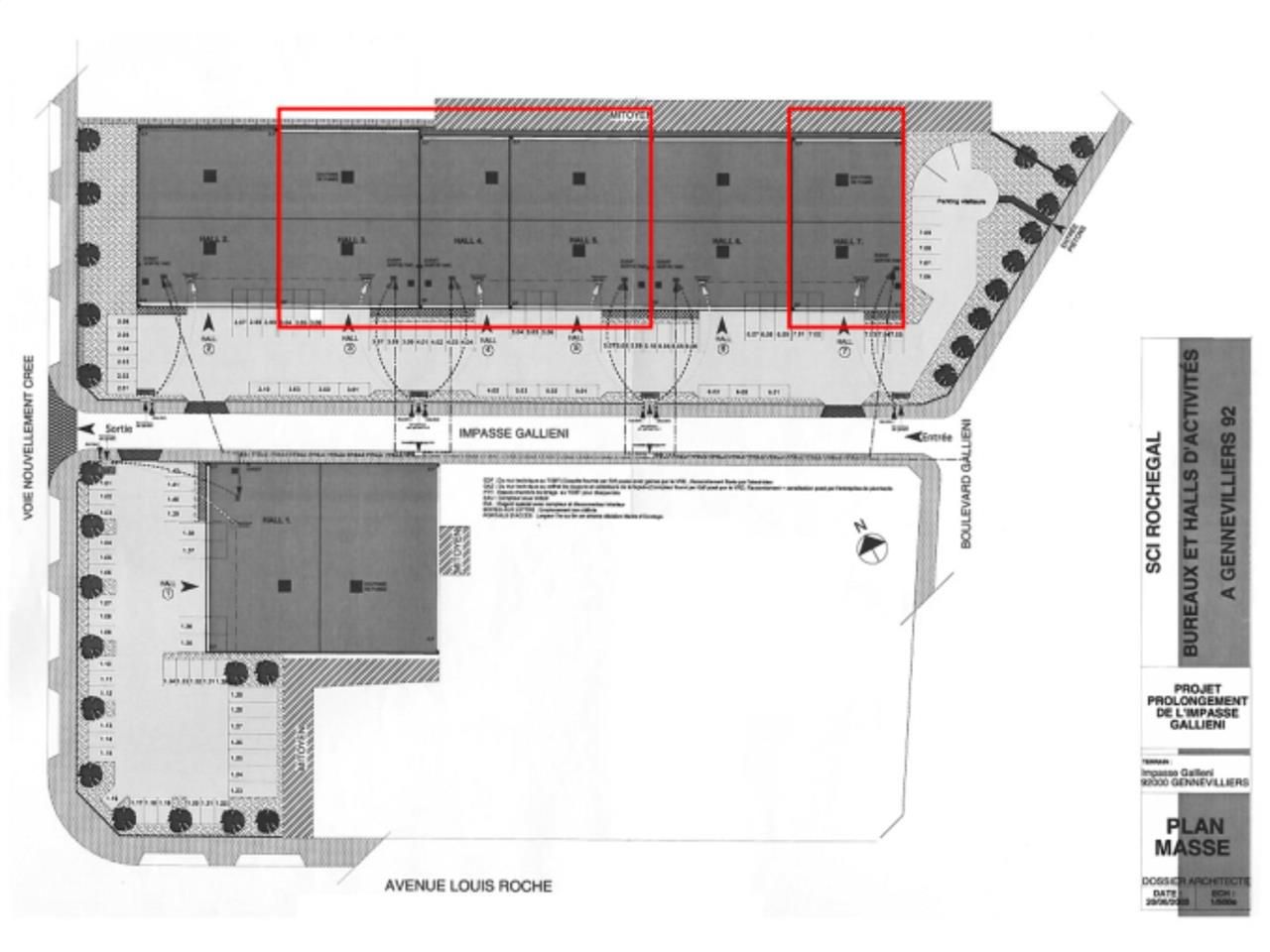 Location entrepots 2576 m² divisibles à partir de 591 m²