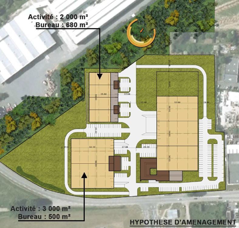 Location entrepots 8985 m² divisibles à partir de 2094 m²