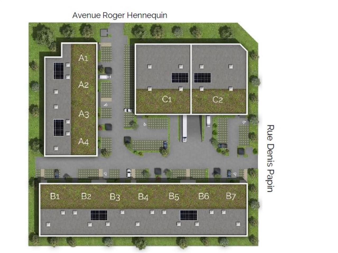 Location entrepots 5897 m² divisibles à partir de 427 m²
