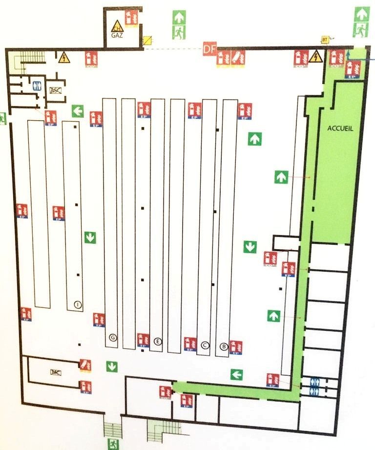Location entrepots 4000 m² non divisibles