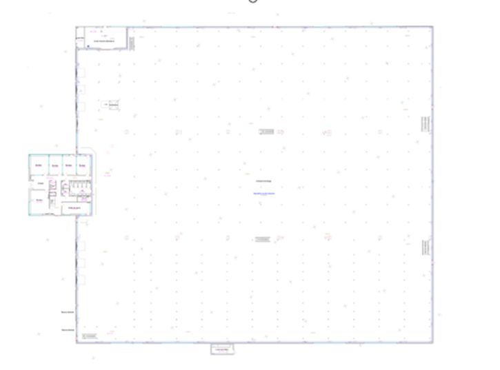Location entrepots 6734 m² non divisibles