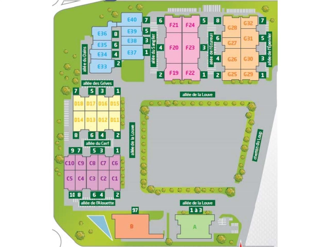 Location entrepots 4140 m² divisibles à partir de 262 m²