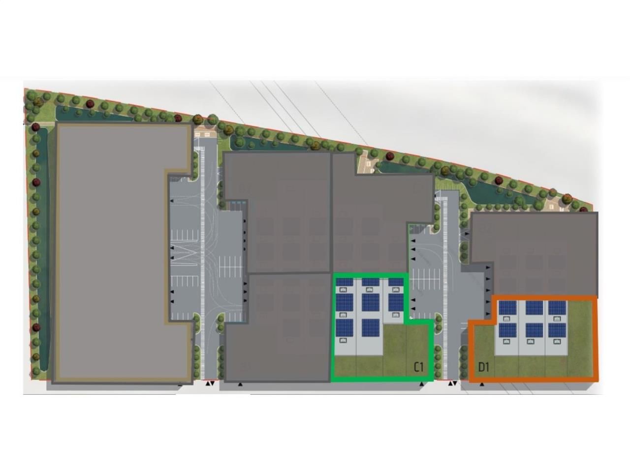 Vente entrepots 3537 m² non divisibles