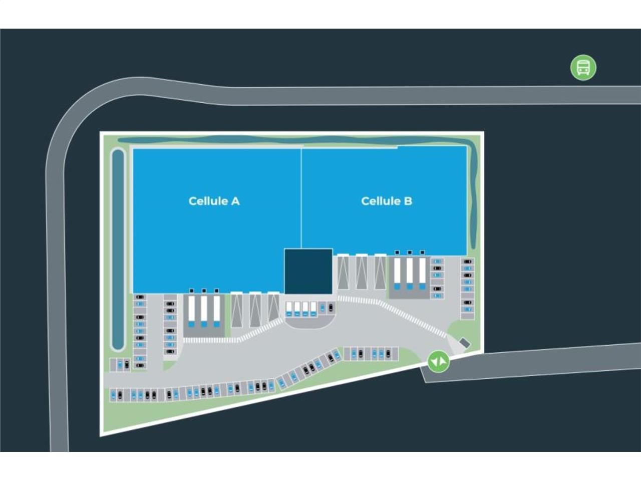 Location entrepots 5761 m² divisibles à partir de 2482 m²