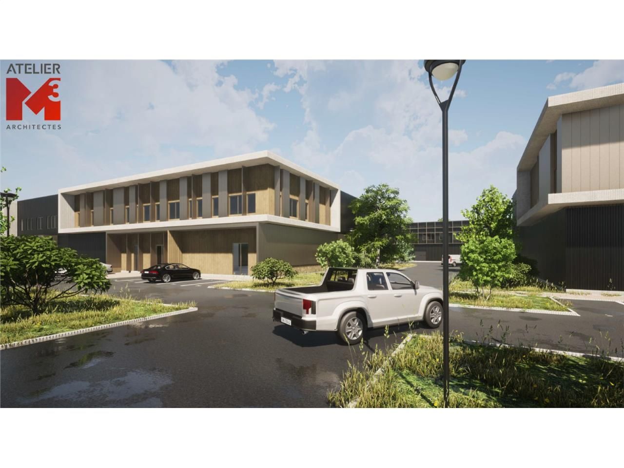 CBRE vous propose à louer un parc d'activités neu