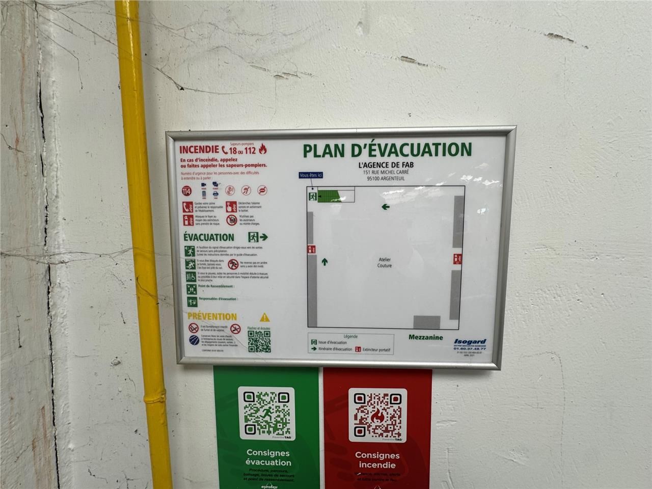 Location entrepots 1606 m² divisibles à partir de 410 m²