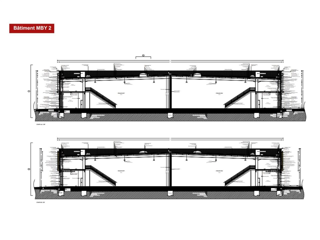 Location entrepots 10106 m² divisibles à partir de 125 m²