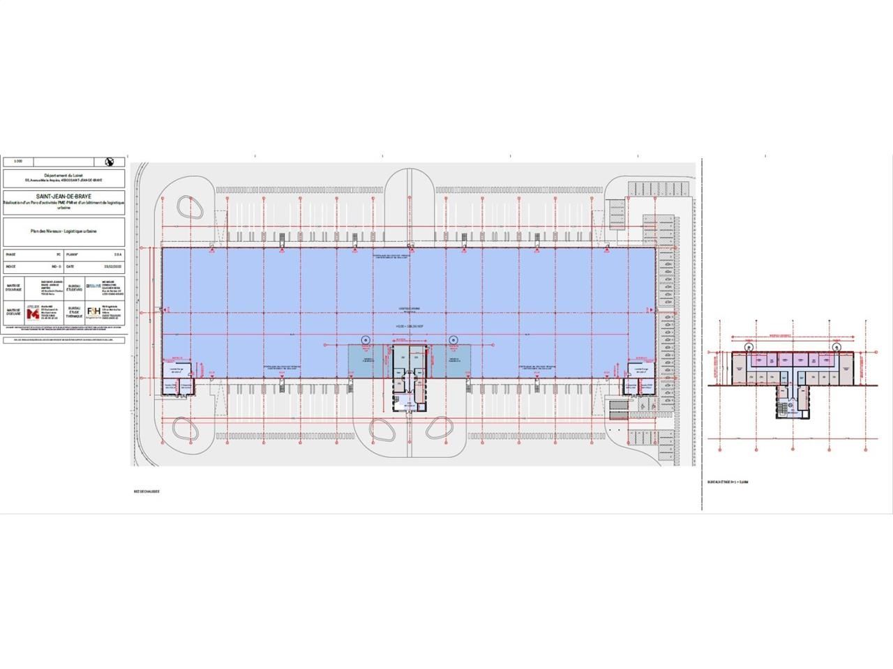 Location entrepots 9420 m² divisibles à partir de 371 m²