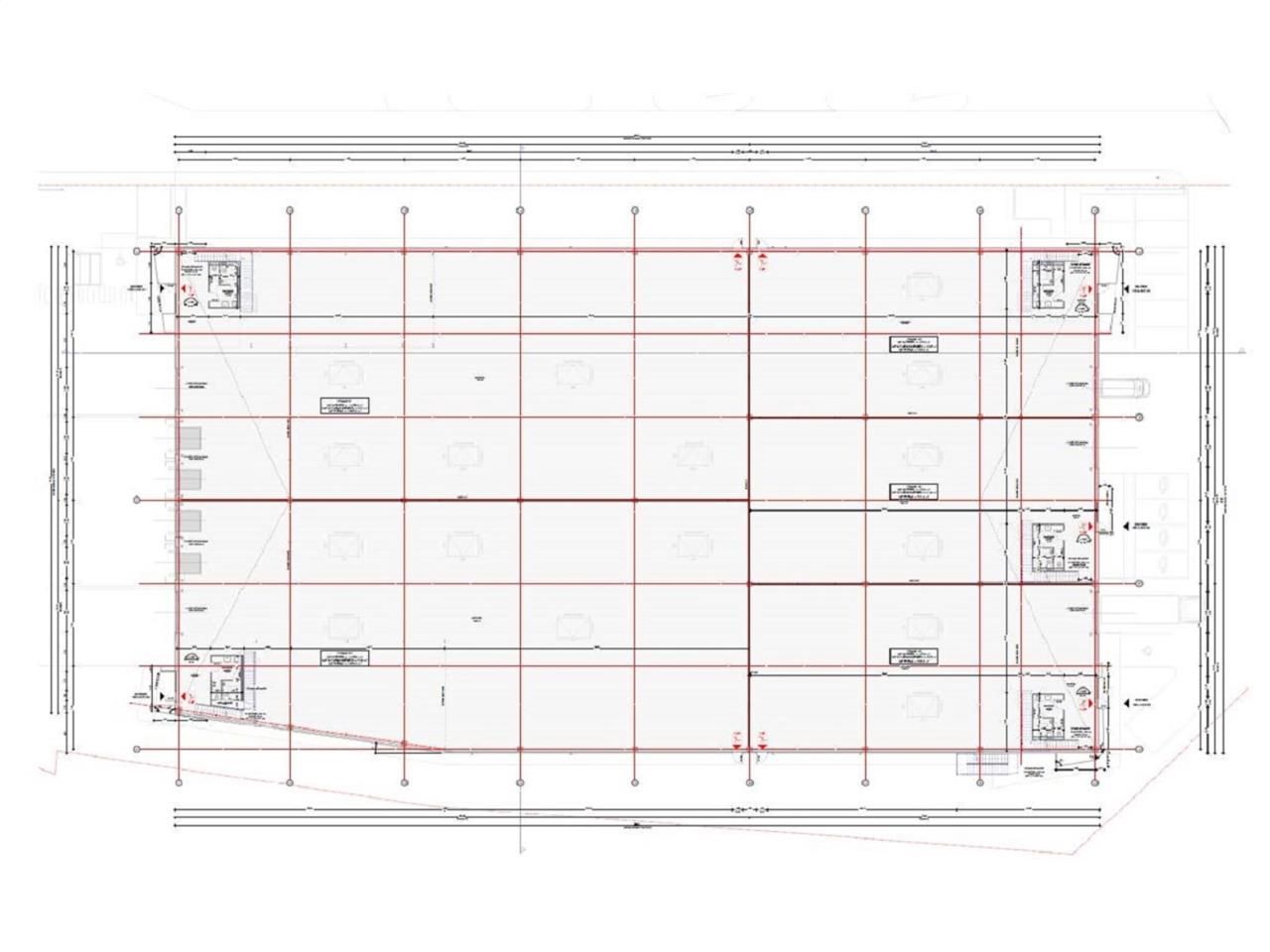 Location entrepots 632 m² non divisibles