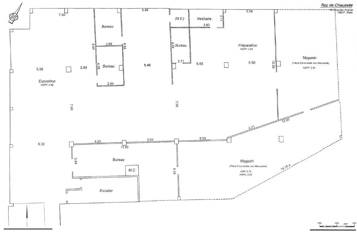Location entrepots 4600 m² non divisibles