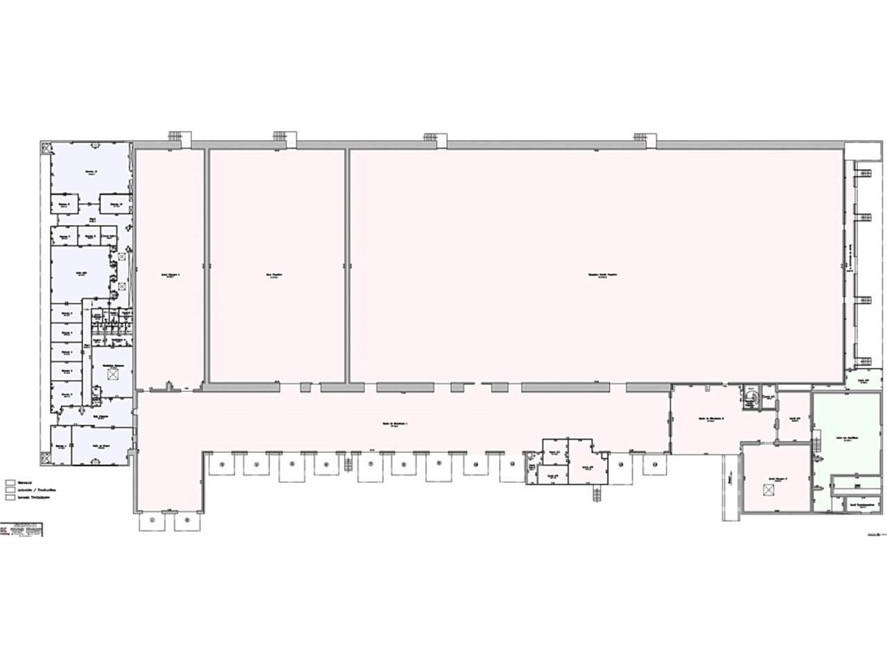Location entrepots 5315 m² divisibles à partir de 178 m²
