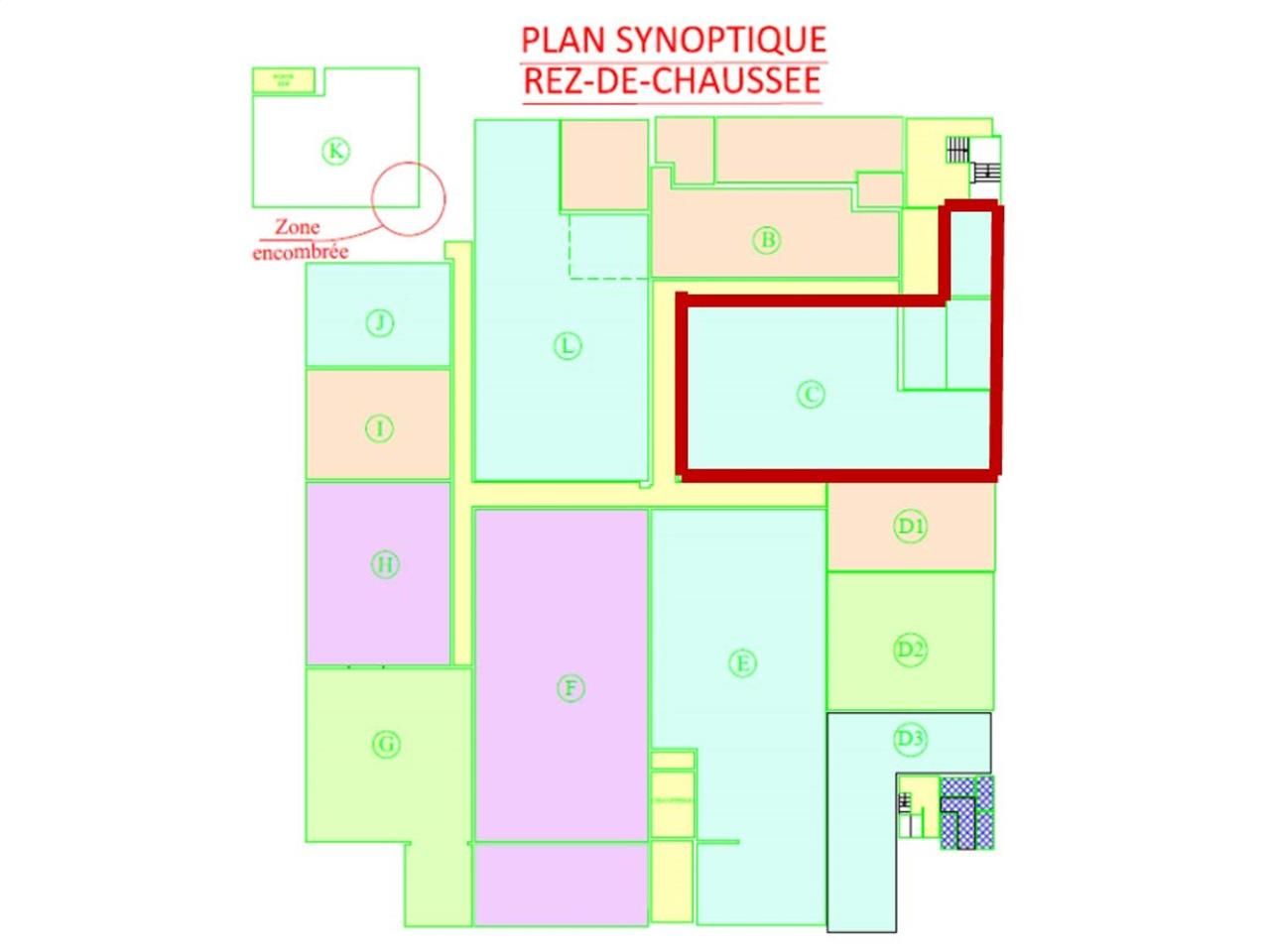 Location entrepots 283 m² divisibles à partir de 74 m²
