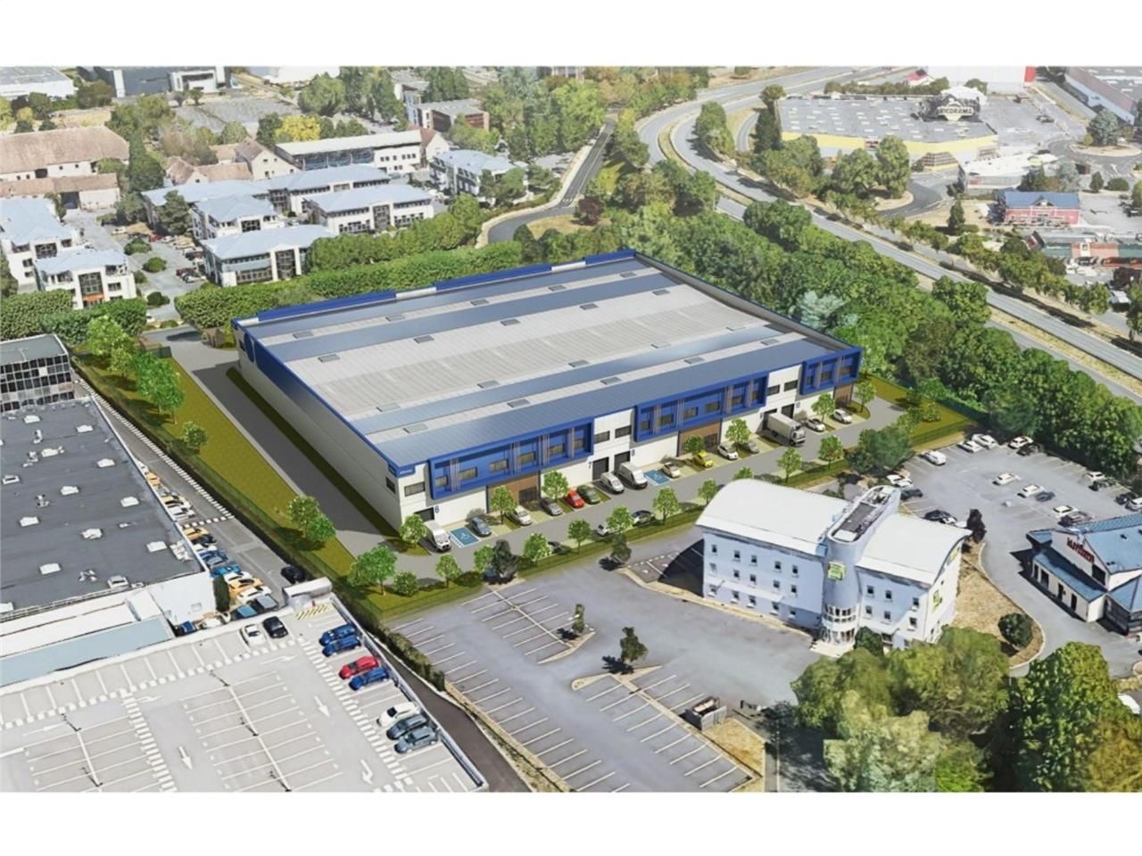 CBRE vous propose à louer un entrepôt/local d'act