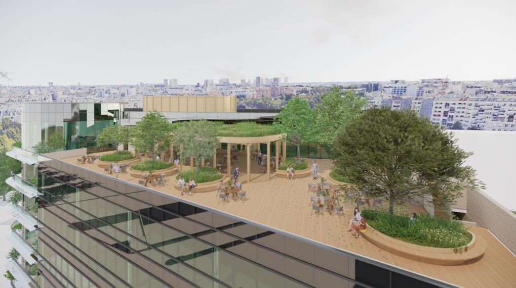 9354 m² pour ce bureaux en location à Montrouge