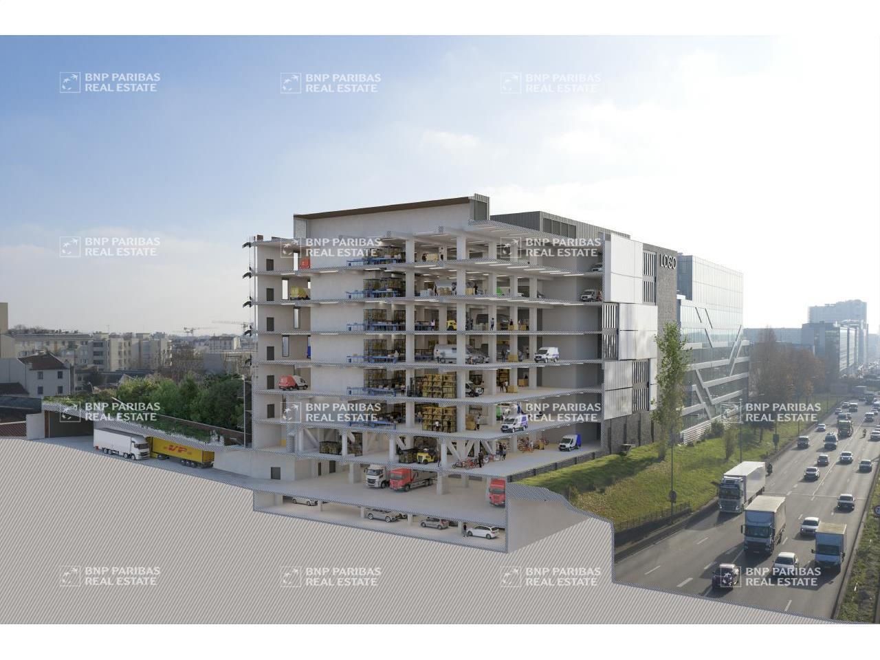 36742 m² pour ce activité en location à Bagnolet