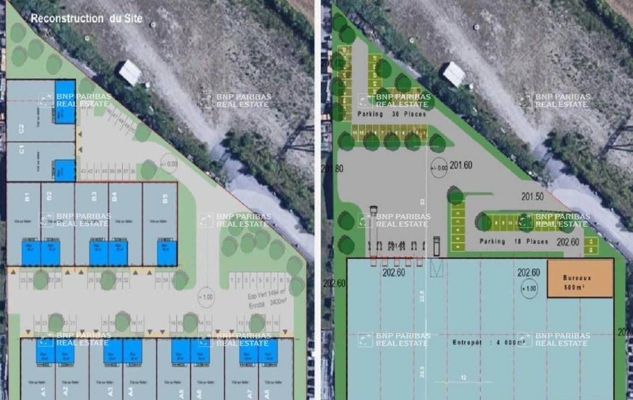 Vente Terrains 9177 m² non divisibles 69330 Jonage