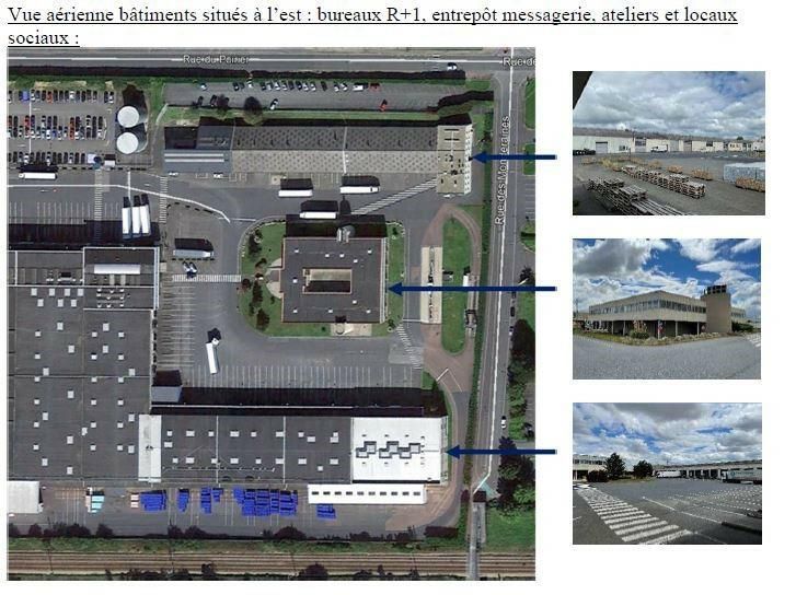 36339 m² pour cetentrepôts classe a en location à Carpiquet