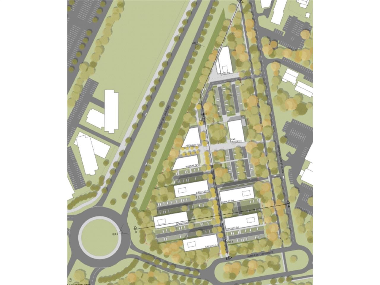 Location bureaux 232 m² non divisibles