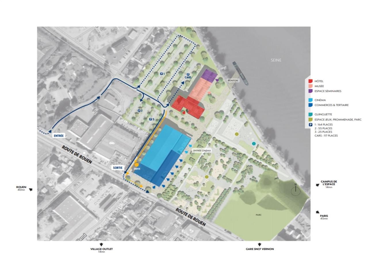 Vente locaux commerciaux 865 m² non divisibles