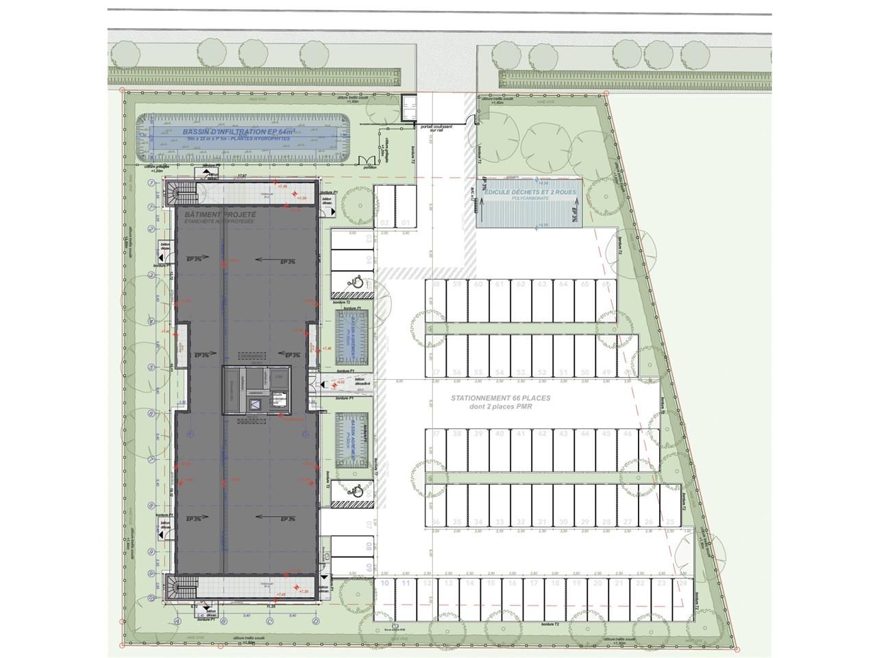 Vente bureaux 112 m² non divisibles