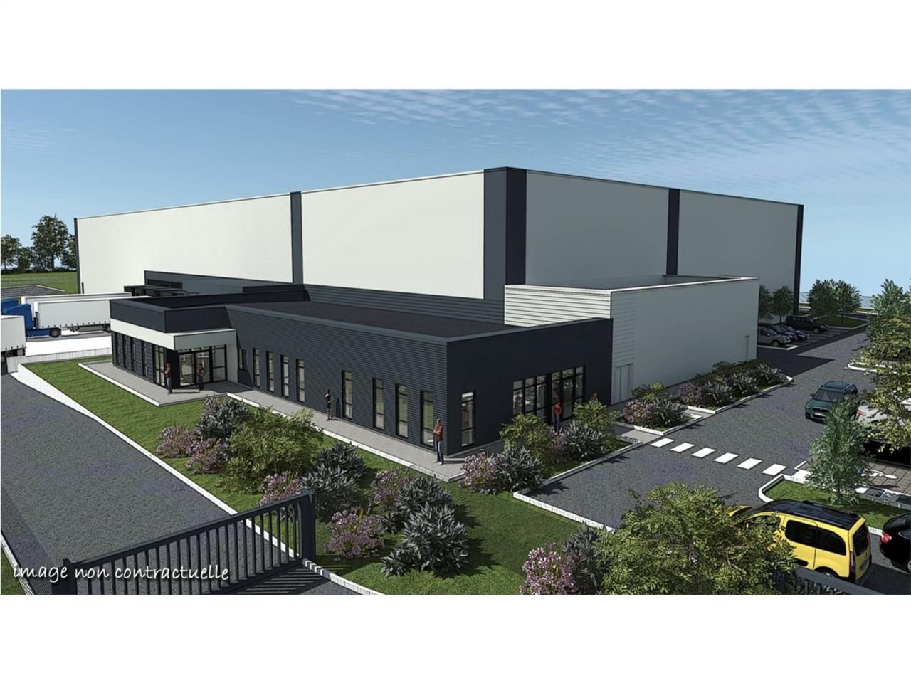 Sur un terrain indépendant, construction d'un ent