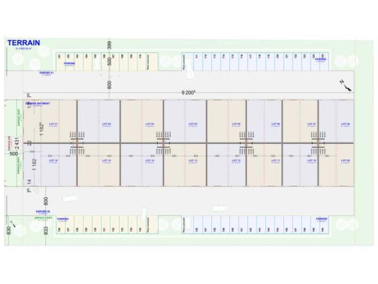 Vente entrepots 114 m² non divisibles