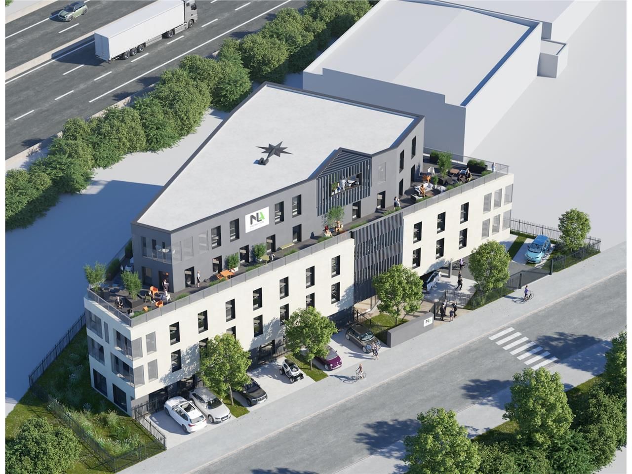 Unique sur Grand Quevilly, immeuble neuf à vendre