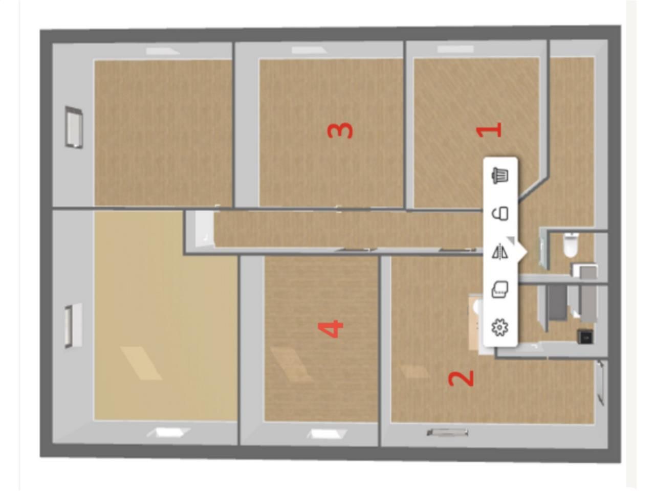 Location locaux commerciaux 1590 m² non divisibles