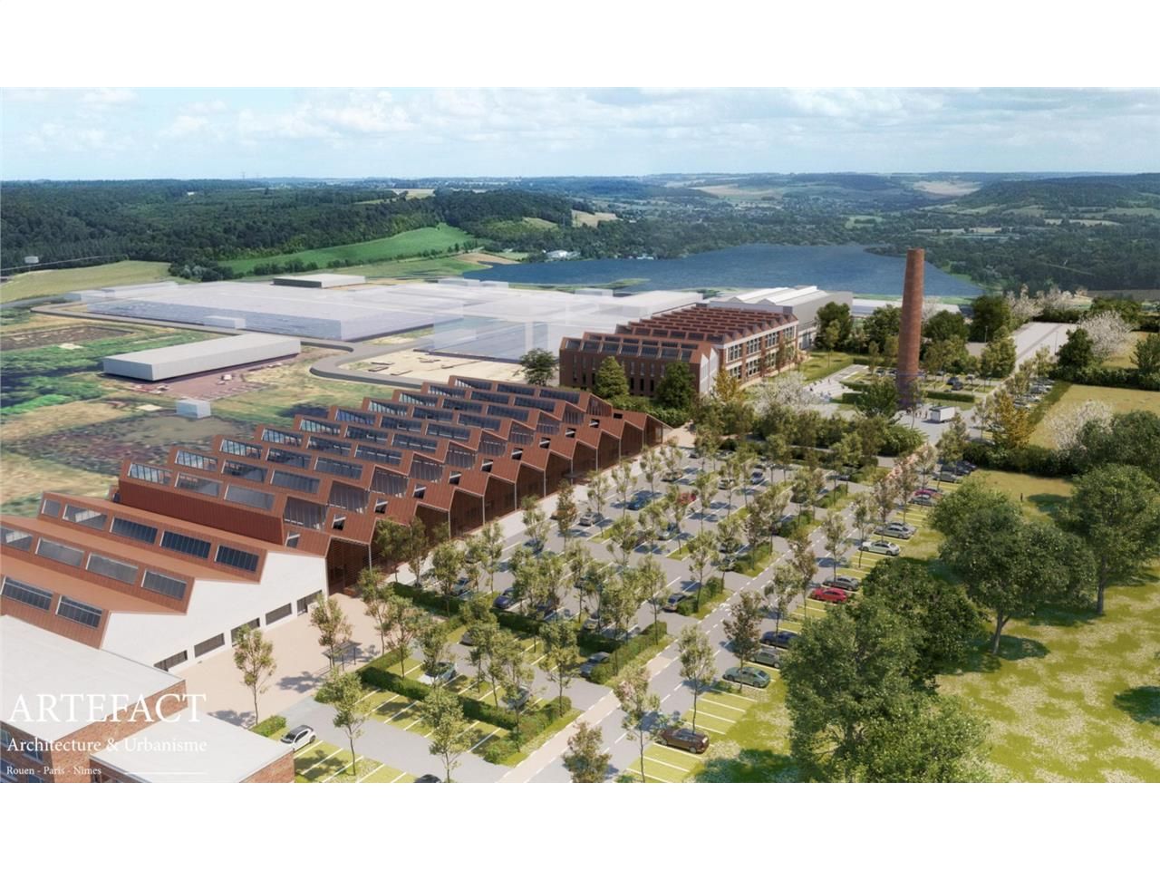 Bureaux et Activités de 13100 m² divisibles  à Ve