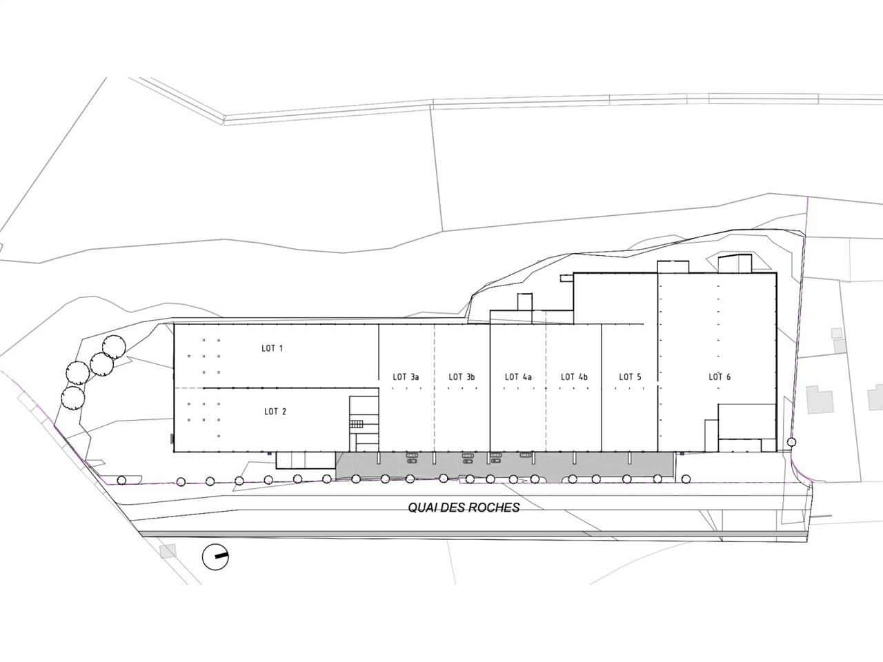 Vente entrepots 15336 m² divisibles à partir de 2167 m²